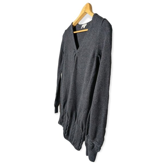 Lacoste V Neck Black 100% Cotton Sweater Size 40 - Picture 5 of 11